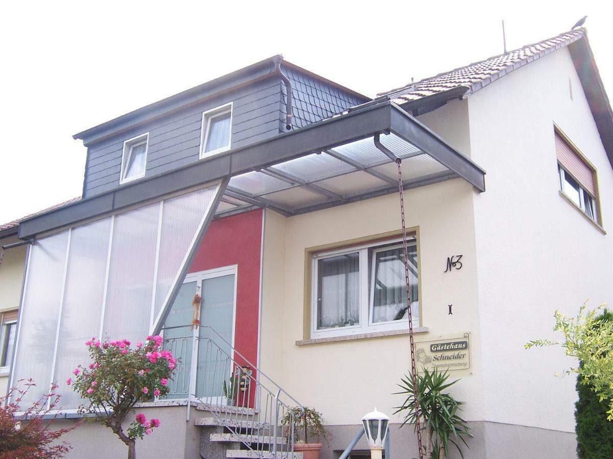 Gaestehaus Schneider Bechtheim Dış mekan fotoğraf